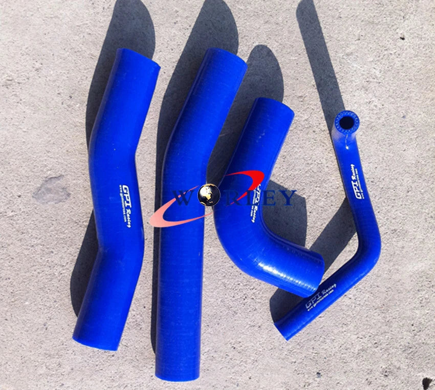 Silicone Radiator Hose RED for Toyota Hilux RN105 RN106 RN111 RN130 (1988-2005)