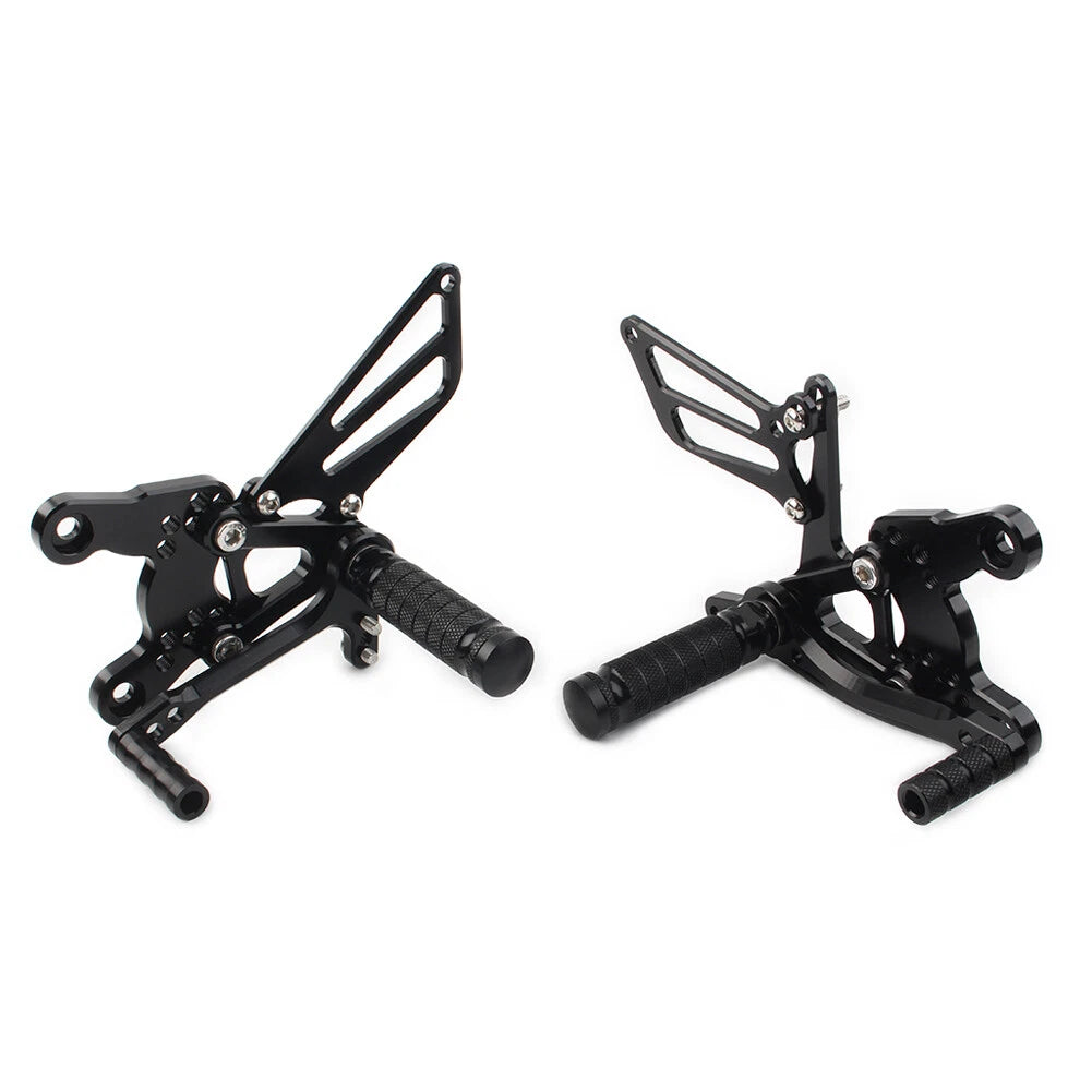 CNC Rearsets Footpegs for Honda CBR400RR NC29 1993-1999 Black