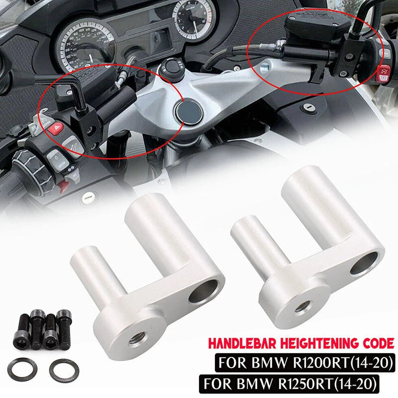 Handlebar Riser Kit 1-5/8" for 14-20 BMW R1200RT R1250RT (2014-2020)