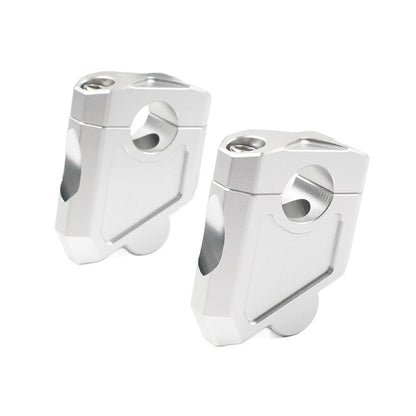 7/8" 22mm Handlebar Mount Clamp Riser for Honda Suzuki Kawasaki