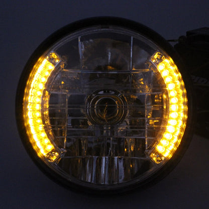 7" Motorcycle LED Headlight Turn Lights for Bobber Cafe Racer (2020-2023)