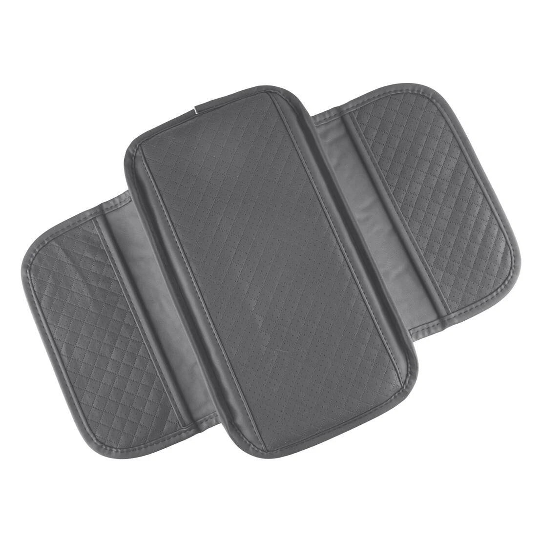 Brown Center Console Lid Armrest Cover for Car (Fits Various Models)