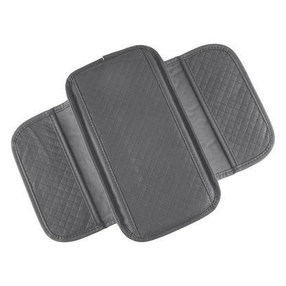 Brown Center Console Lid Armrest Cover for Car (Fits Various Models)