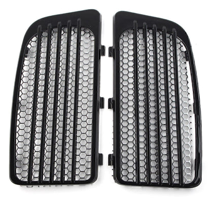 Black Lower Fairing Radiator Screen Guard Grills for Harley Touring (14-20)
