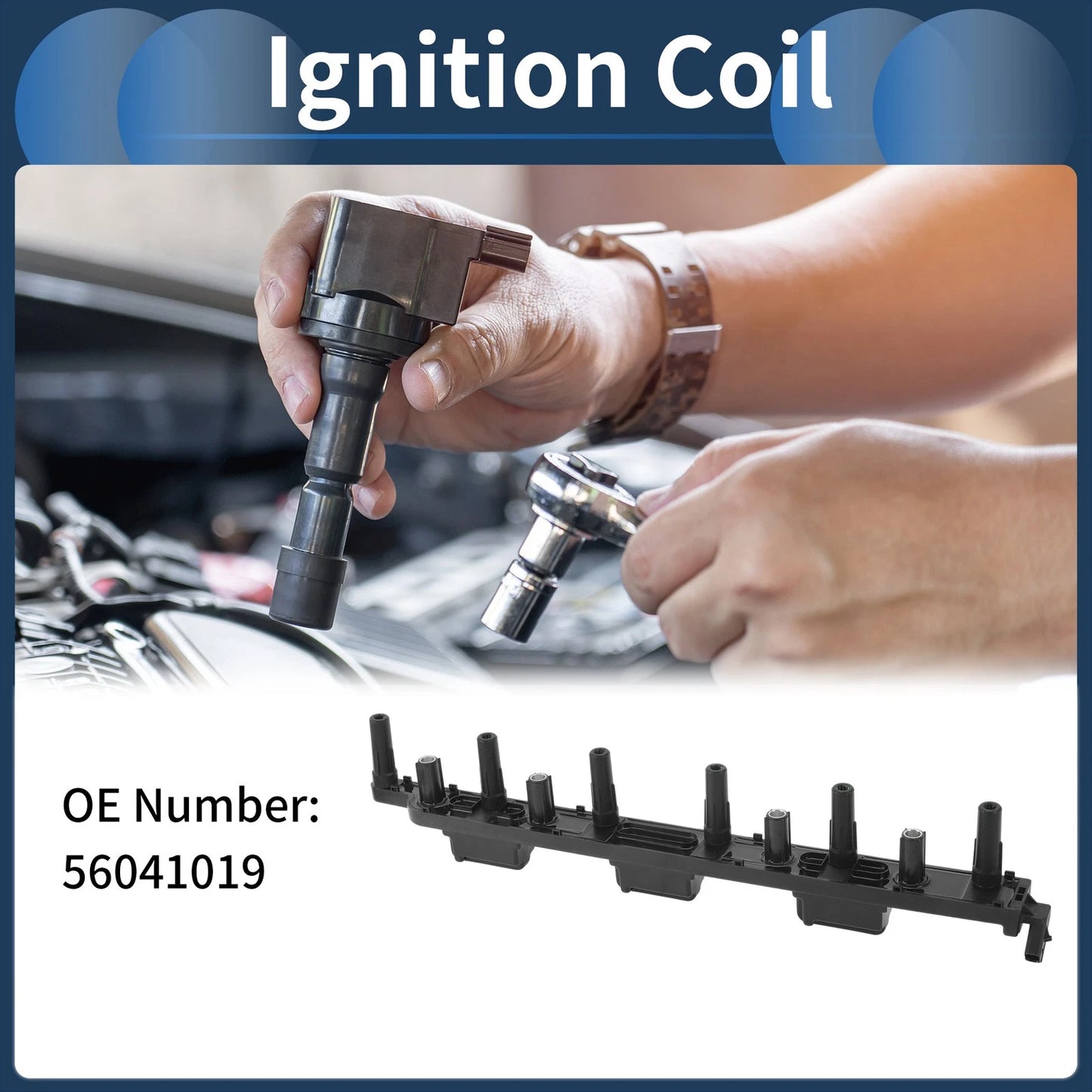 Ignition Coil Pack for Jeep Cherokee L6 4.0L (2000-2001)