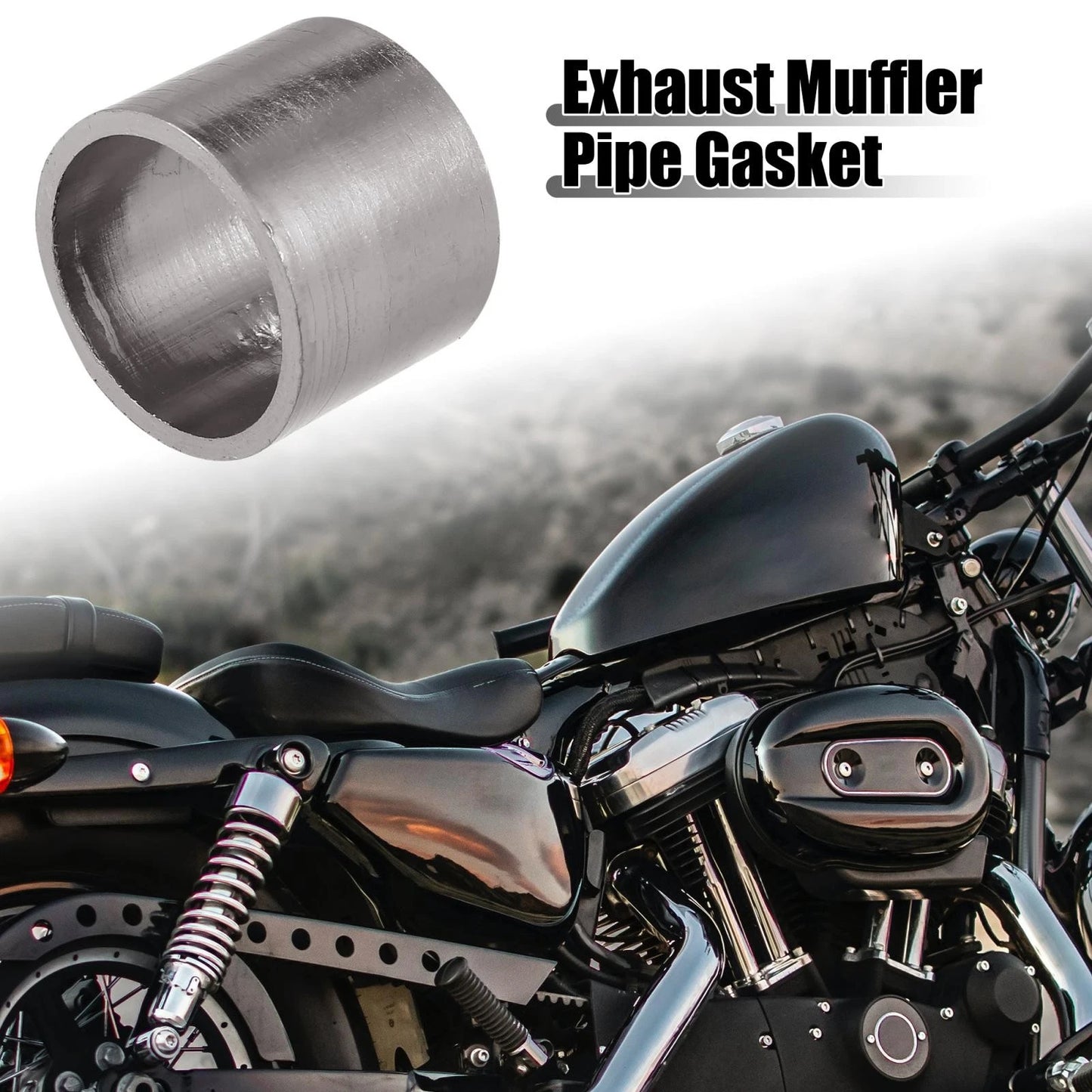 38mm ID 45mm OD / Exhaust / Gasket Graphite Seal Ring / for Motorcycle