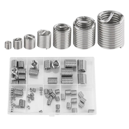 Helicoil Stainless Steel Thread Repair Insert Kit for Various Sizes (M3-M12)