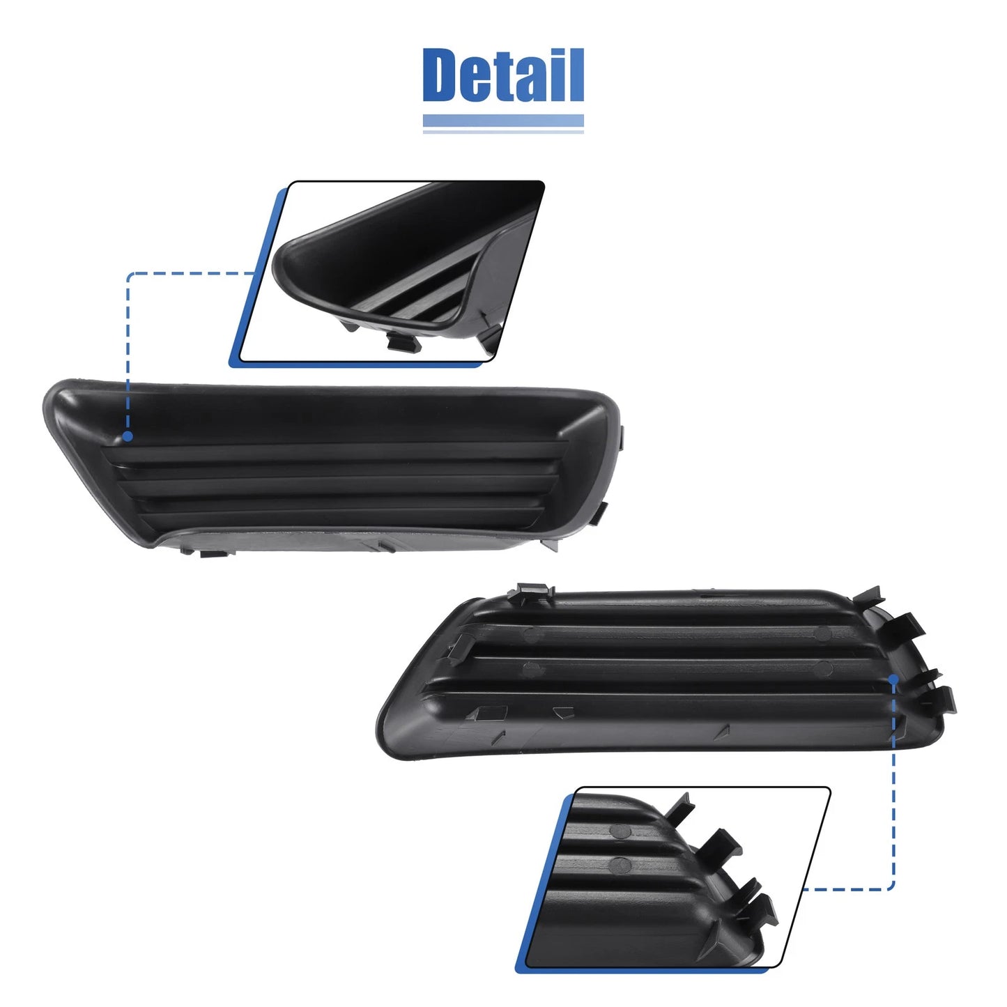 Fog Light Grille Cover Trim for Toyota Camry (2007-2011)
