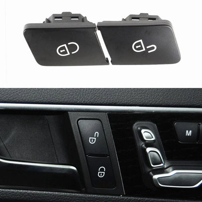 2 x Front Left Door Lock Button Cover for Benz W204 W212 W207 (2008-2018)