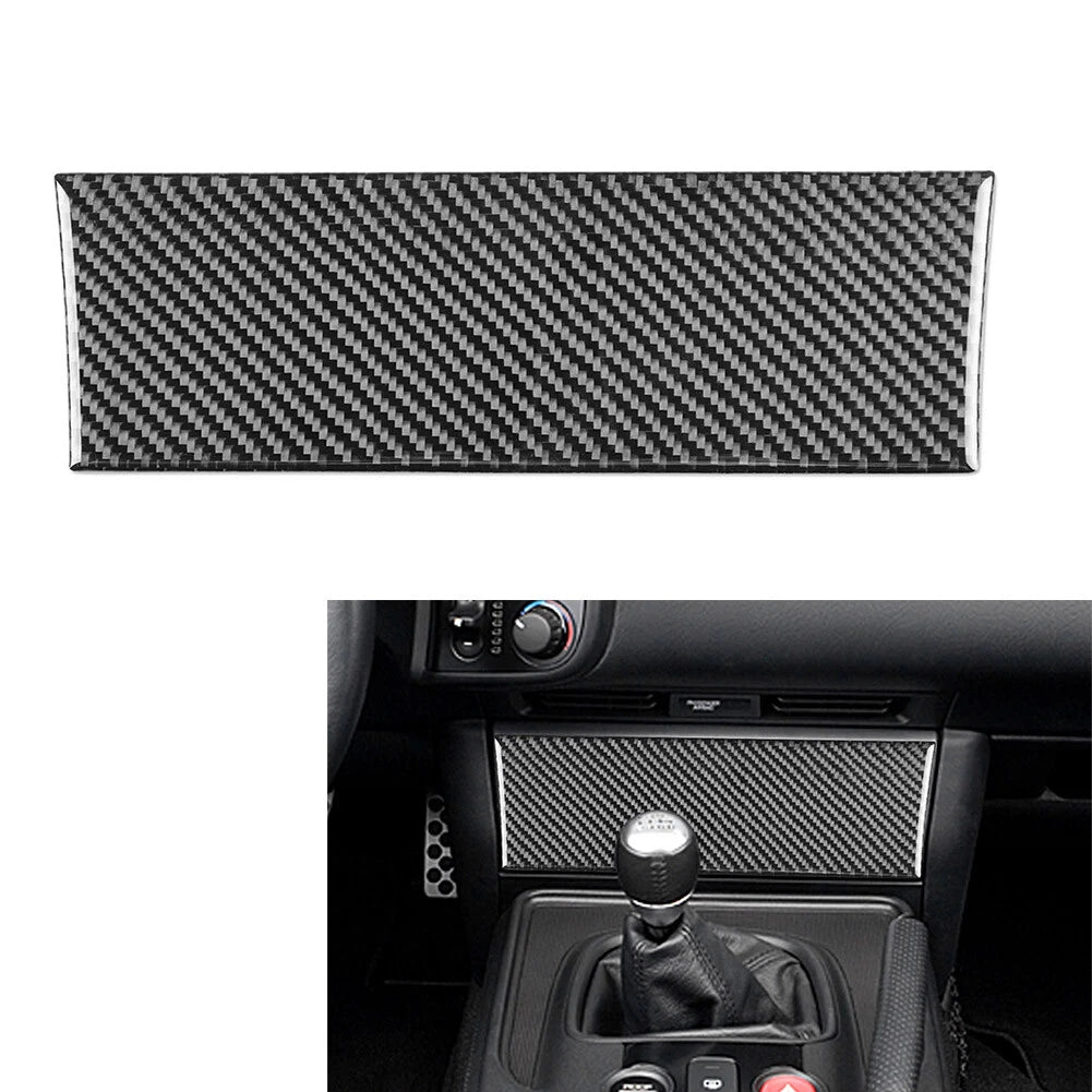 Radio Control Panel Cover Trim for Honda S2000 2004-2009 Carbon Fiber Black