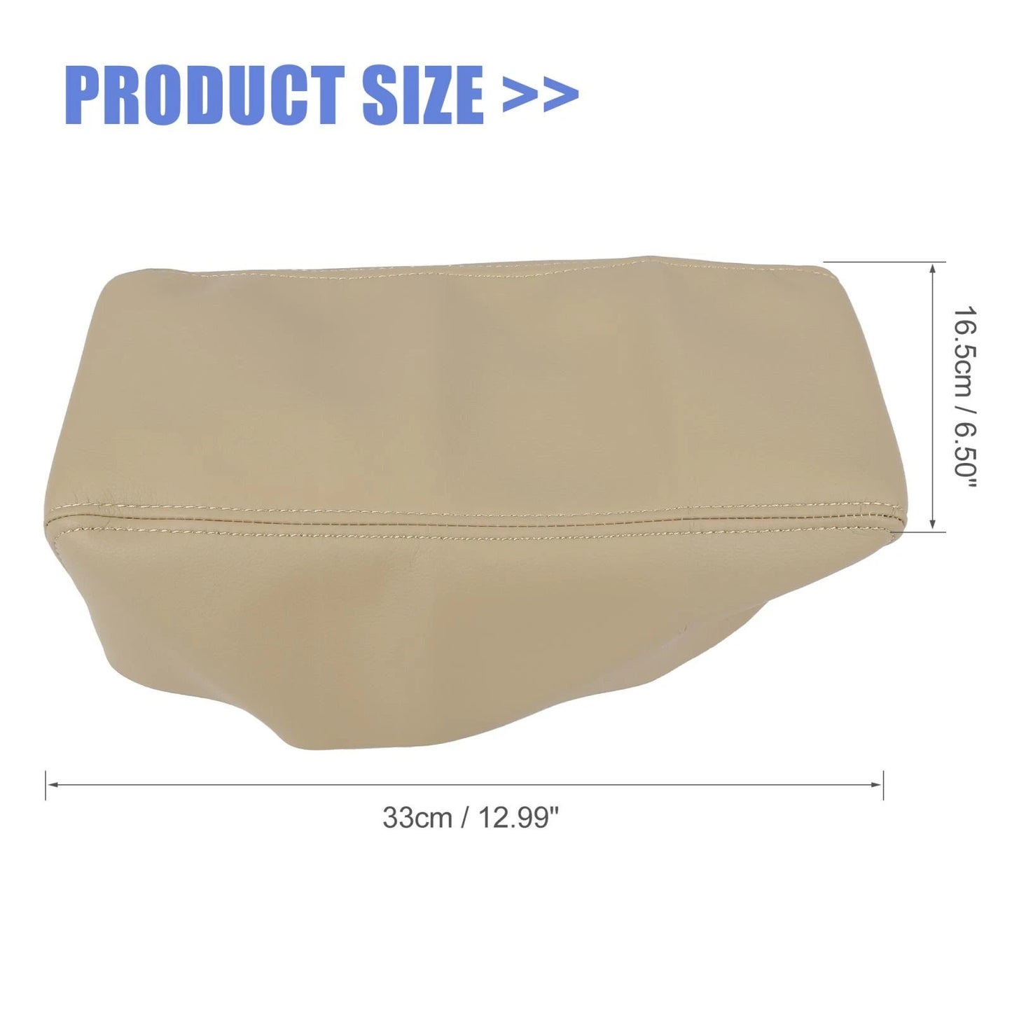 Microfiber Leather Console Lid Armrest Cover for Nissan Altima (2007-2012)