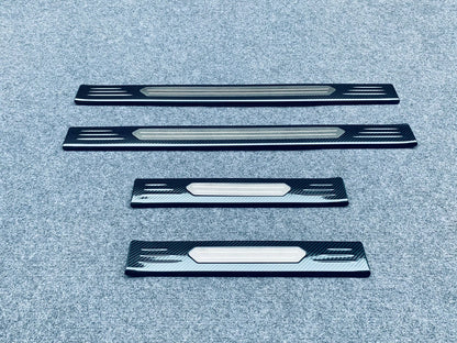 Outer Door Sill Scuff Protector Cover for Nissan Rogue (2021-2023)