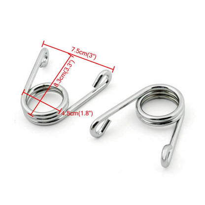 Solo Seat Mount Bracket with Custom Springs for Motorcycle Chopper