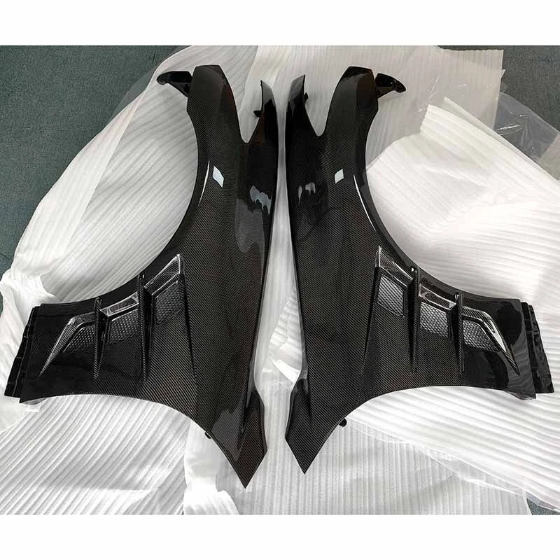 Real Carbon Fiber Front Side Air Vent Fenders for Infiniti G37 2-Door 2008-2013