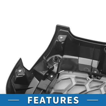 Front Bonnet Bumper Grille for Toyota Tacoma (2019-2020) Chrome Silver Tone