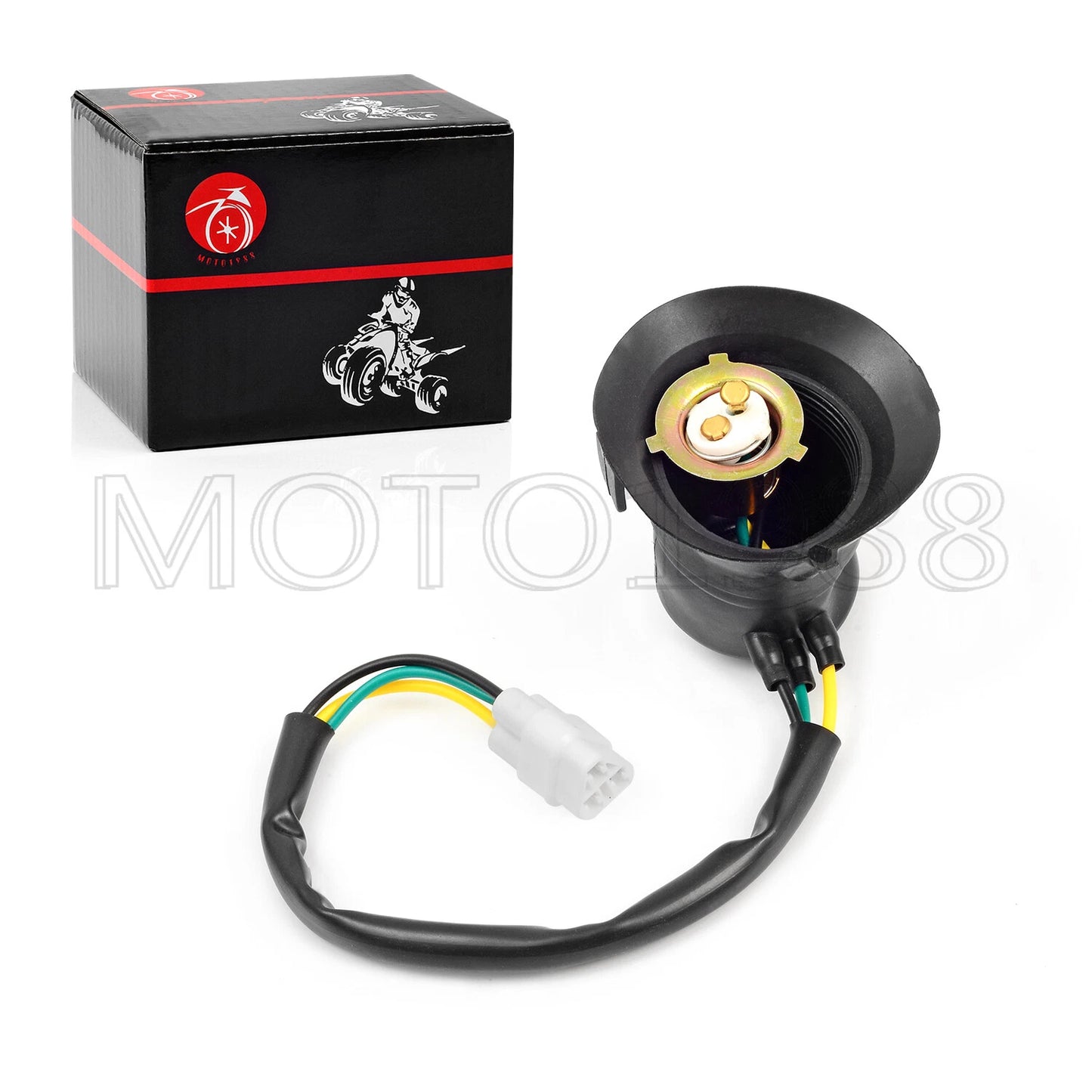 2 x Headlight Socket Cord for Yamaha Kodiak 400 YFM400A (1999–2002)