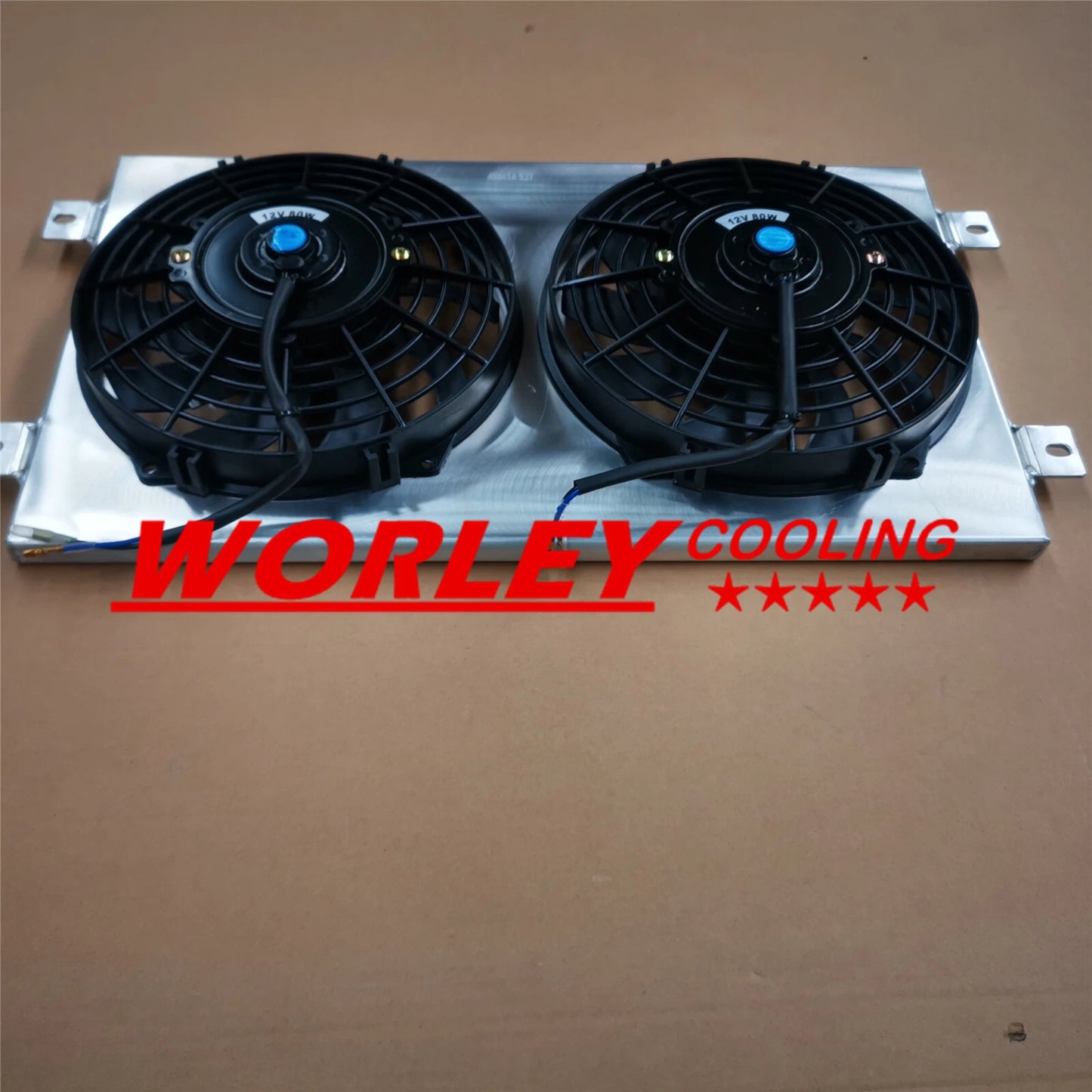 Aluminum Shroud + 2 Fans for VW Golf MK1 MK2 GTI Scirocco 1.6 1.8 (1974-1992)