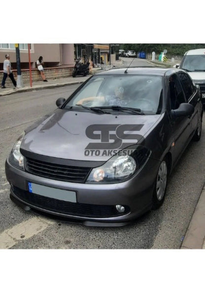 Front Bumper Lip for Renault Symbol (2010-2019) - x3 Pieces