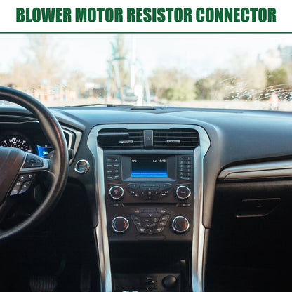 Resistor Connector for GMC Blower Motor 14AWG Black 1 Set