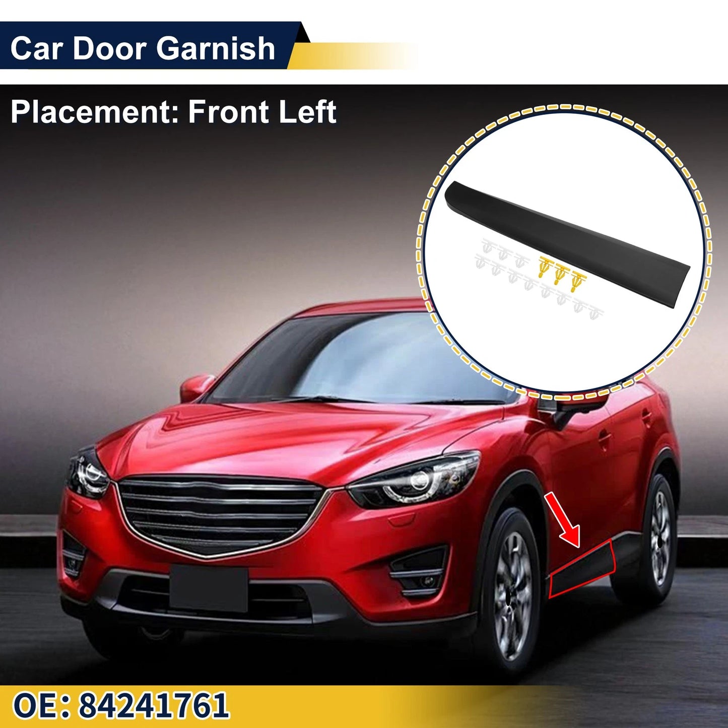 Door Side Lower Trim Garnish Trim for Chevrolet Traverse