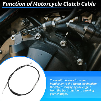 Clutch Cable 140cm/55.11 for Harley Sportster XL883 XL1200 (1986–2013)