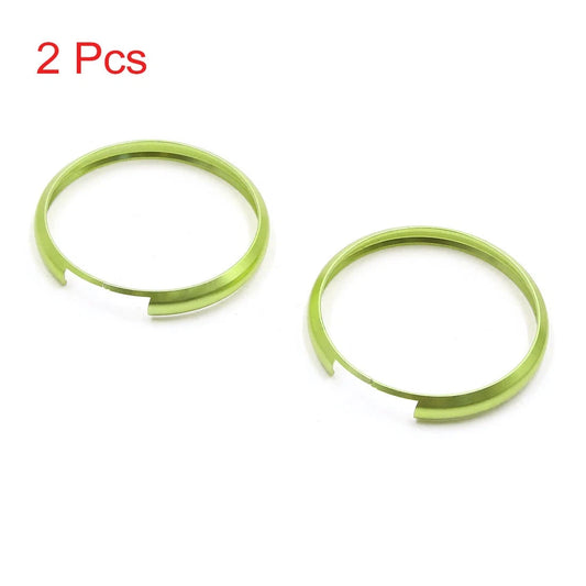 2 x Green Car Key Protective Ring Cover Trim for BMW Mini Cooper