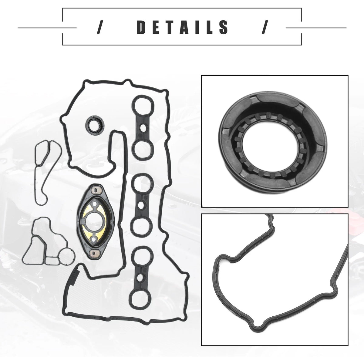 Valve Cover Gasket Kit 3.0L for BMW 528xi 535xi (2008)