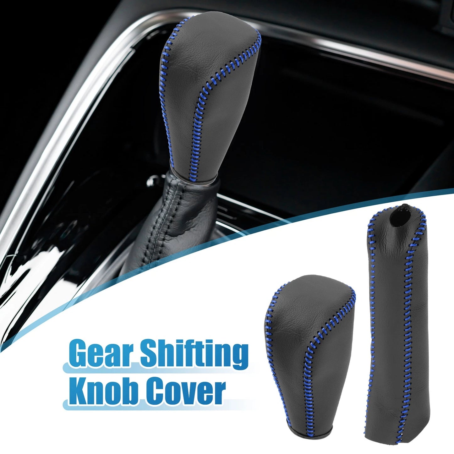 Gear Shift Knob Hand Brake Cover Trim Set for Toyota Corolla (2014–2018)