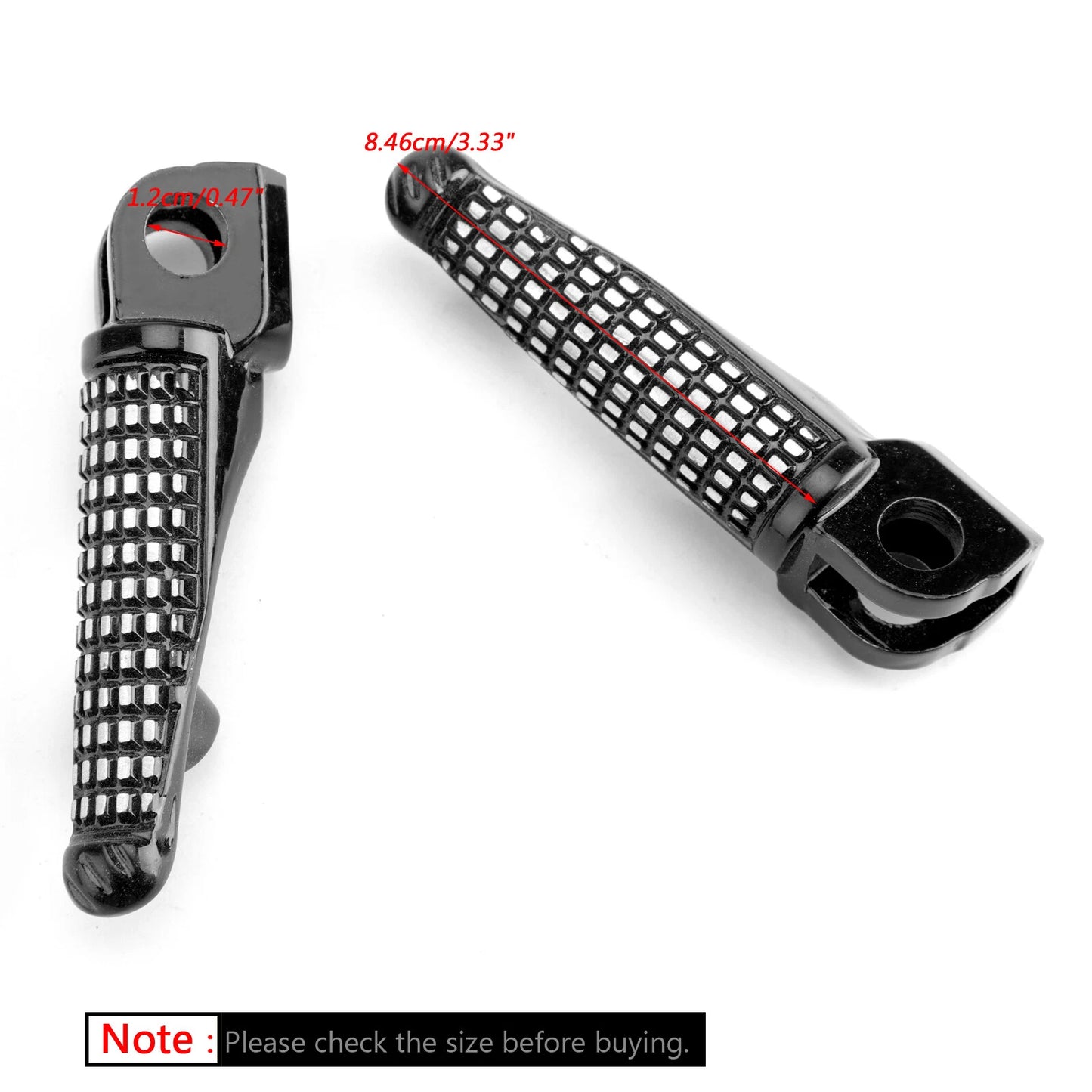Footpegs for Kawasaki Z750 Z1000 ZX6/9R 10R NINJA 250 (2003-2023)