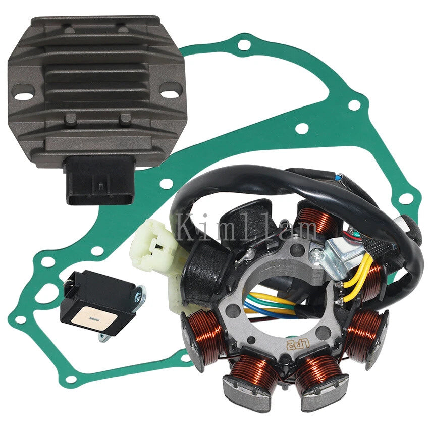 Stator, Rectifier, Gasket for Honda TRX250 Recon, TRX250EX Sportrax (97-08)