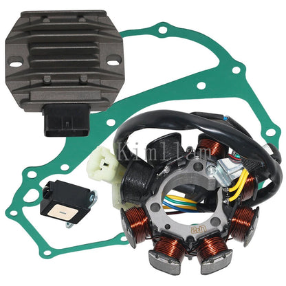 Stator, Rectifier, Gasket for Honda TRX250 Recon, TRX250EX Sportrax (97-08)