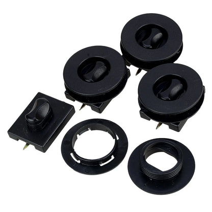 4 x Universal Car Floor Mat Clips Retainers Grips for All Vehicles