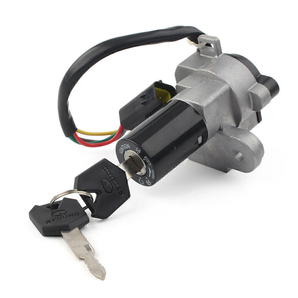 Ignition Switch Lock & Fuel Gas Cap W/Key for Ducati ST4S, 1098, 1198, 848 EVO (2003-2015)