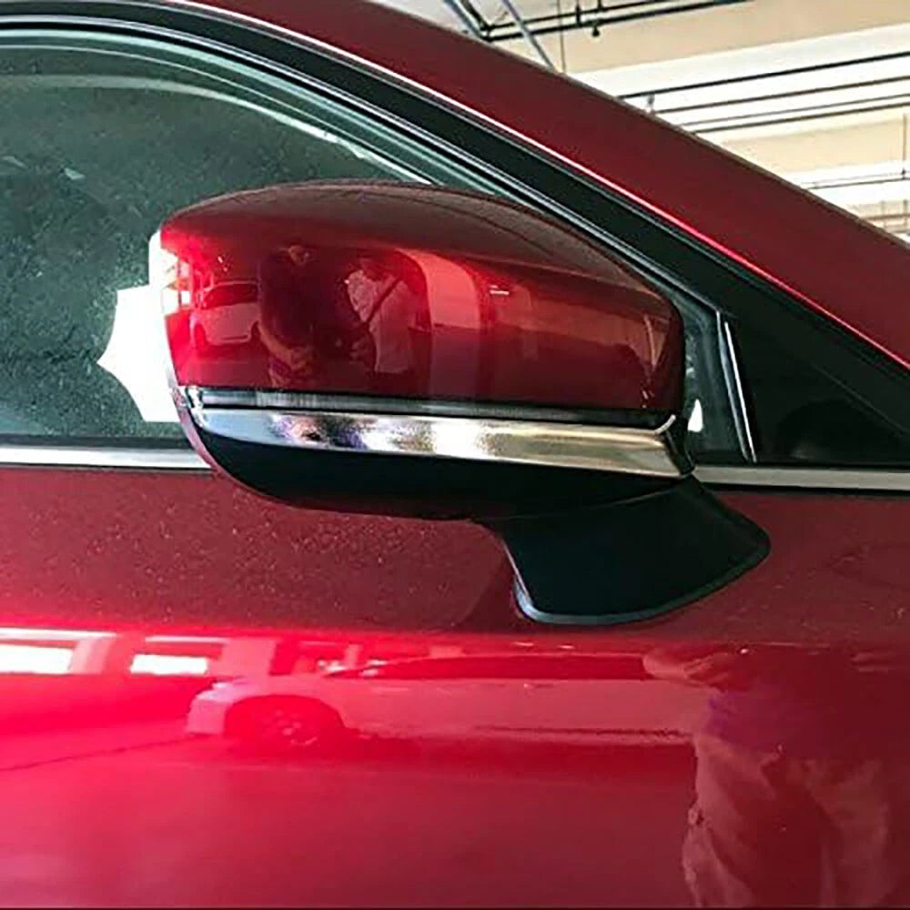 Chrome Rearview Mirror Side Cover Trim for Mazda CX-5 (2017-2024) & CX-9 (2016-2023)