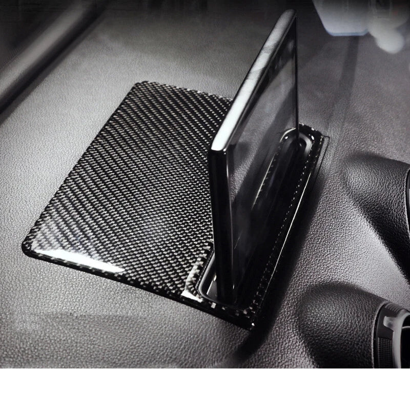 Carbon Fiber Center Dashboard LCD Display Cover Trim fit For Audi A3 S3 RS3