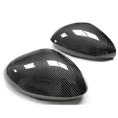 2 x Carbon Fiber Side Mirror Covers for Alfa Romeo (2017-2022)