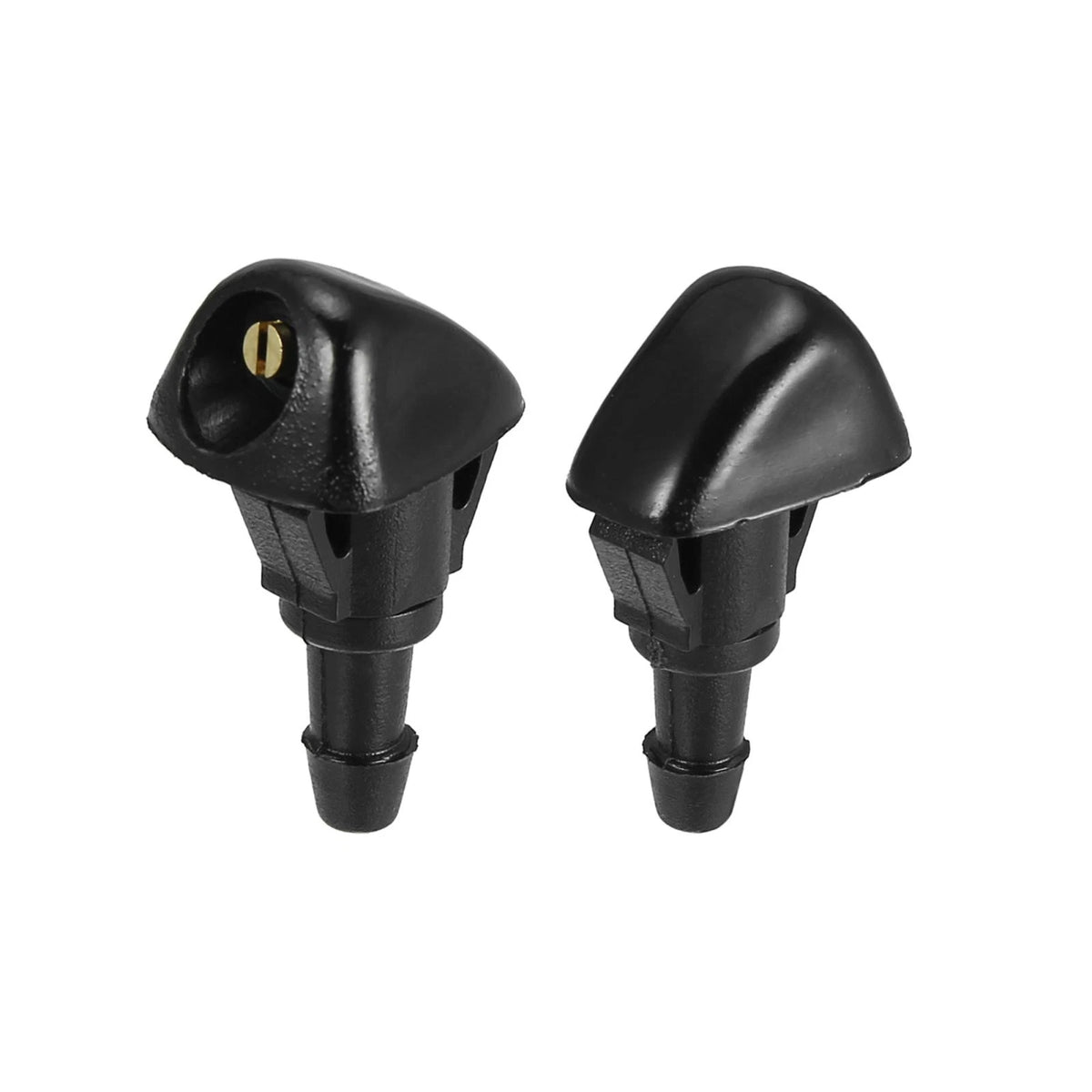 4 x Black ABS Front Windshield Wiper Cleaning Jet Nozzles for Honda Civic CR-V