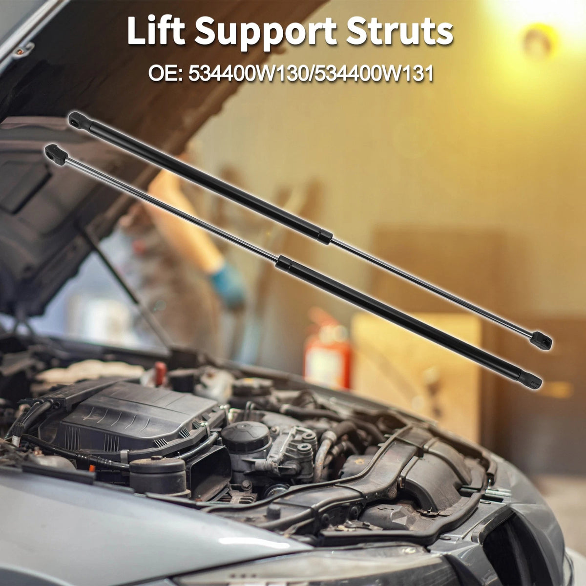 Hood Lift Supports Struts for Lexus ES350 Sedan (2007-2012)