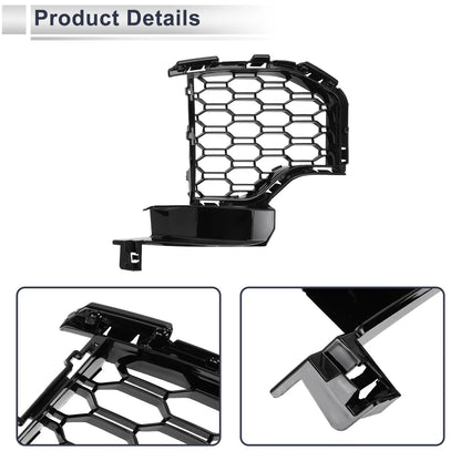 1x Front Left Fog Light Grill for BMW X5 Black (2019-2022)