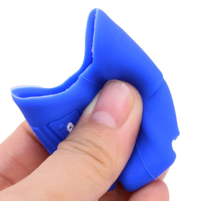 Blue 4 Button Silicone Key Shell Cover for Mitsubishi Galant (2004-2012)