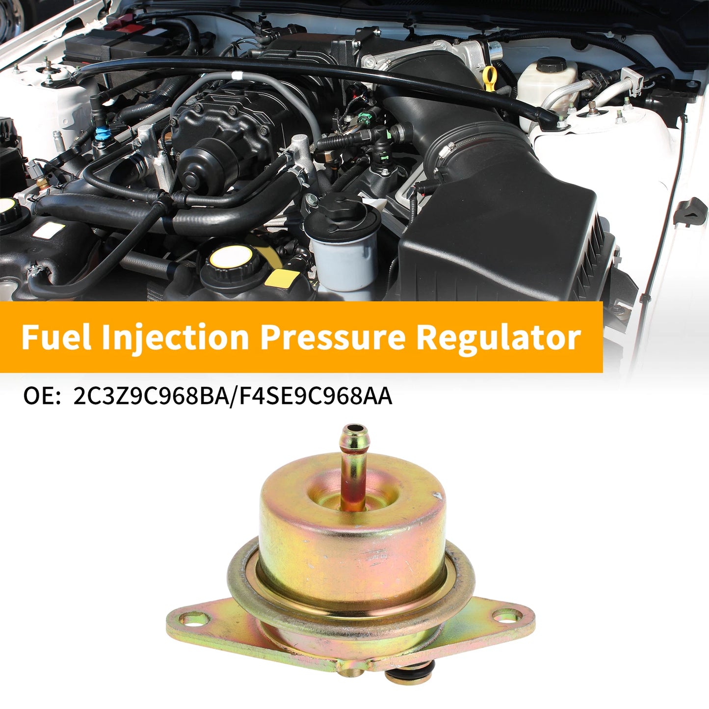 Fuel Pressure Regulator for Ford E-150 E-250 E-350 (1994-1999) 1 x Pc