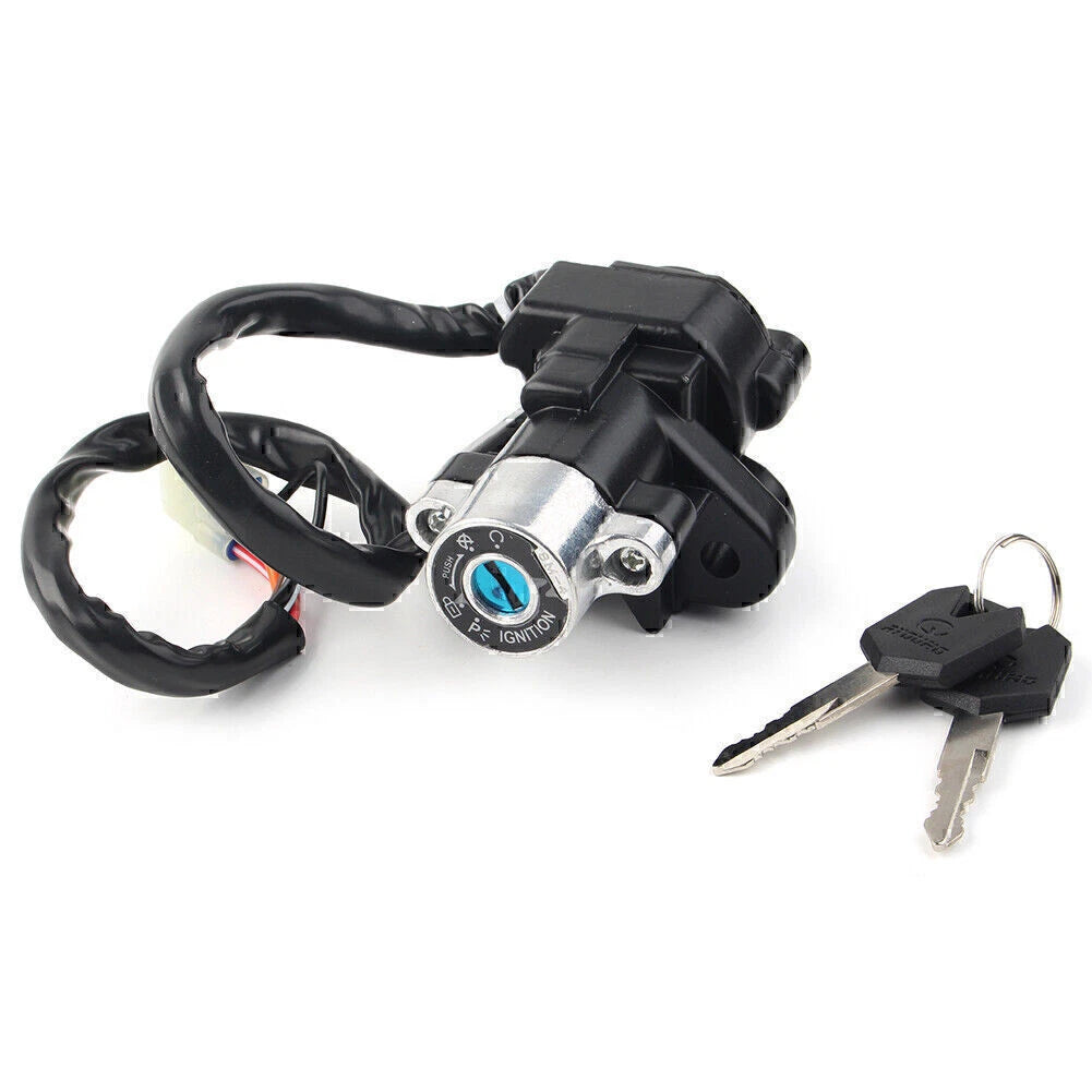 Ignition Switch Fuel Gas Cap Cover Seat Lock Key for Suzuki GS500 (2001-2012)