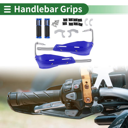 Hand Grips Cover for Motorcycle Checkered Pattern End Grips