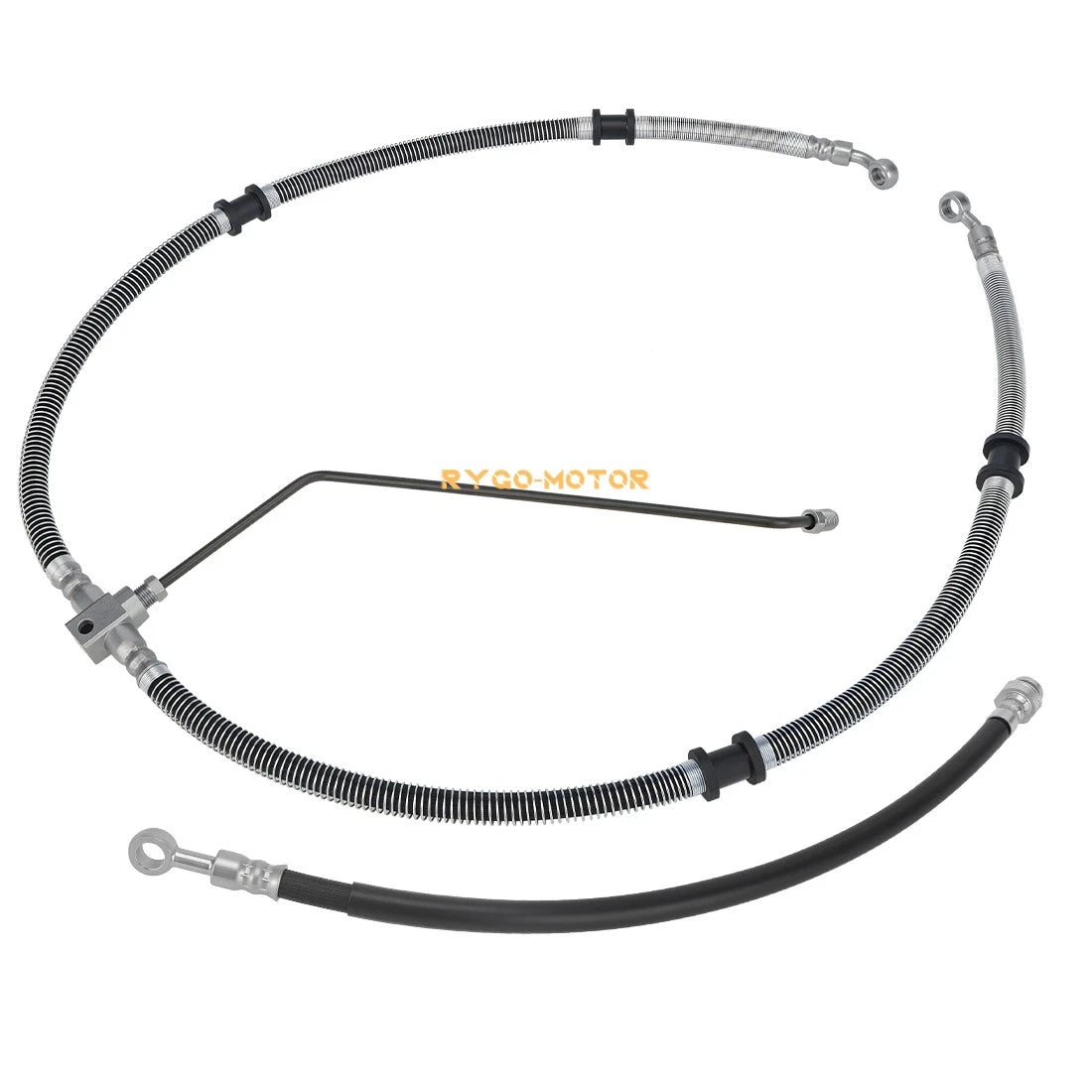 Front Brake Hose Line Pipe for Yamaha Grizzly 450 YFM450 4x4 Auto (2011–2014)