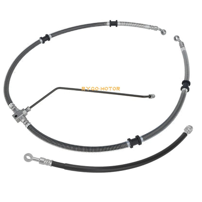 Front Brake Hose Line Pipe for Yamaha Grizzly 450 YFM450 4x4 Auto (2011–2014)