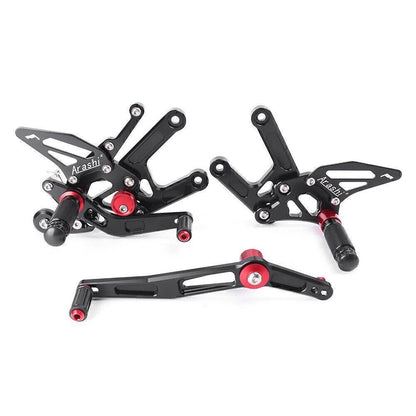 CNC Adjustable Rearsets Foot Pegs for YAMAHA YZF R6 (2017)