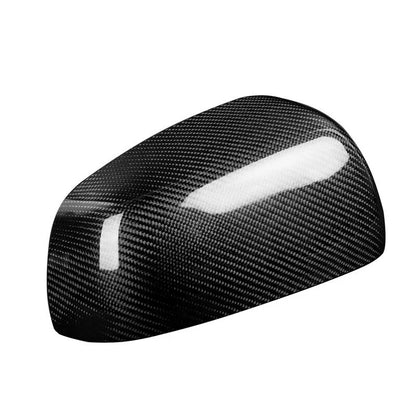 Real Carbon Fiber Wing Mirror Cover Trim Fit for 2008-2016 Mitsubishi Lancer