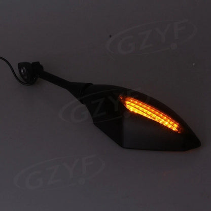 Rearview Mirrors with LED Turn Signal for Honda CBR 600RR 1000RR (2003-2023)