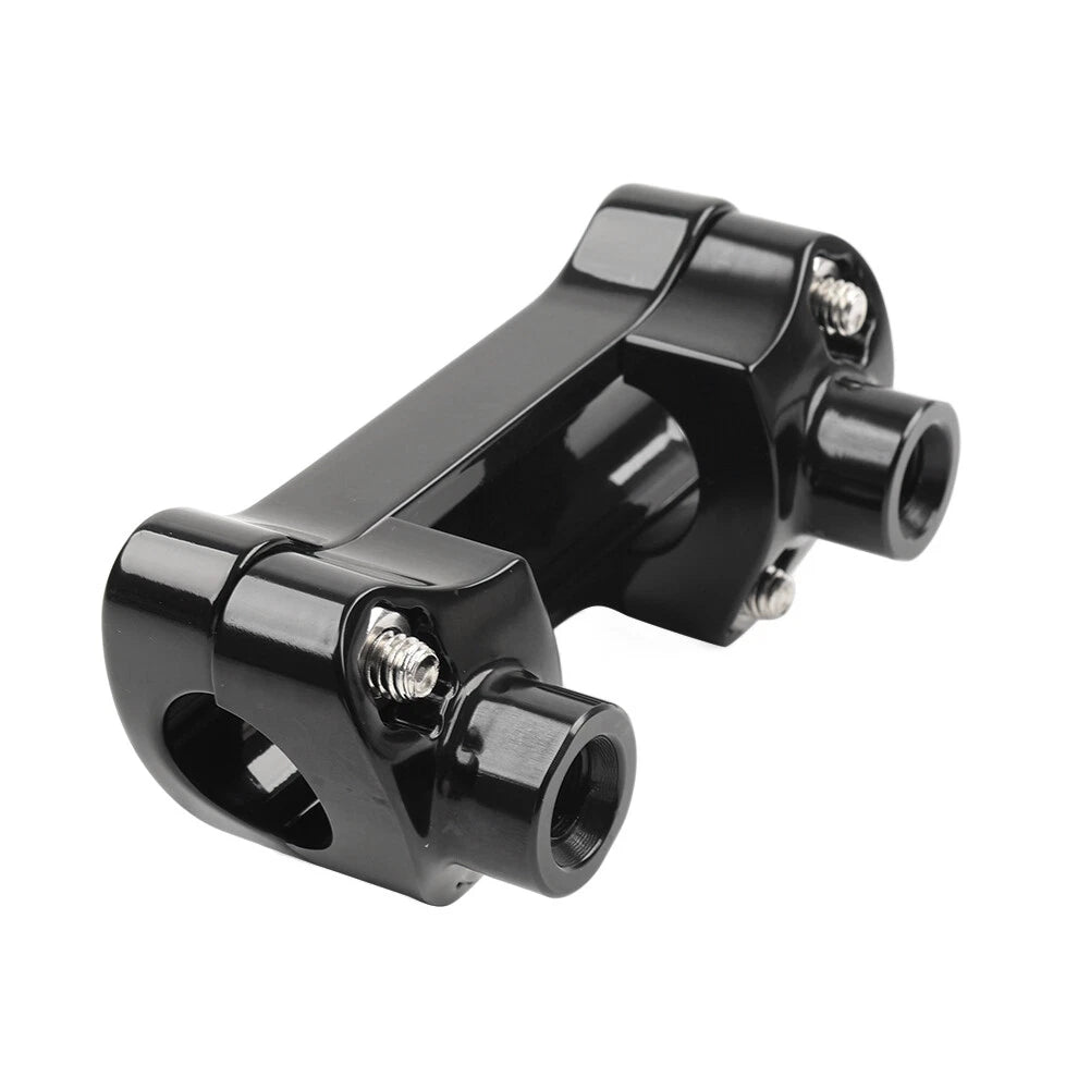 2" Handlebar Riser & Top Clamp for Harley Softail Dyna Sportster