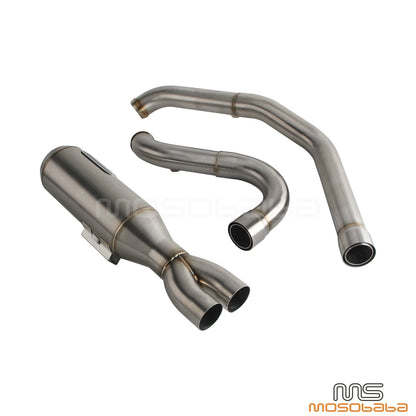 Big Bore Exhaust System for Harley Road Glide, Street Glide, Electra Glide (17-25)